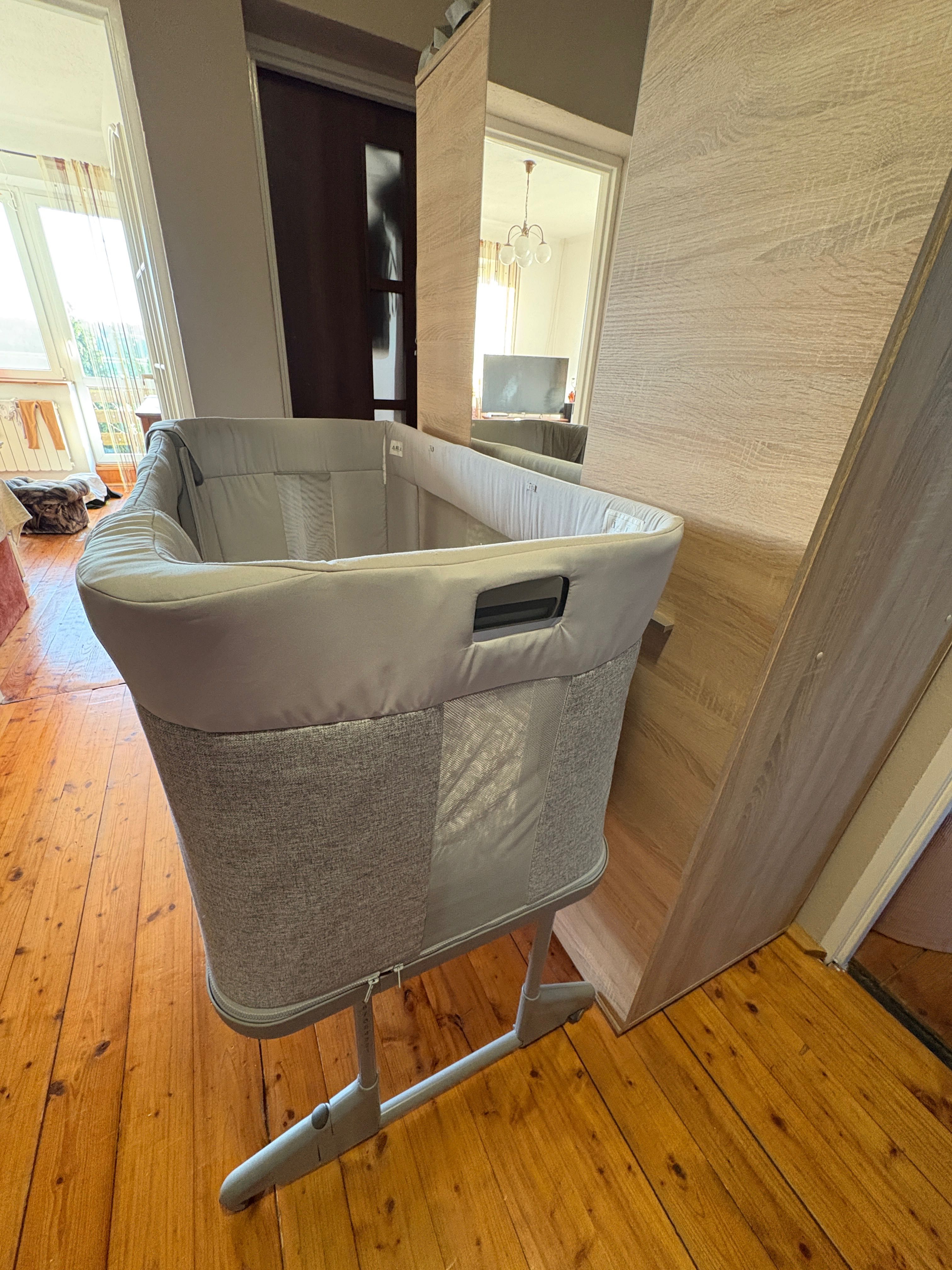 Chicco Next2Me Forever – łóżeczko dziecięce 3w1 dostawka - Ash Grey