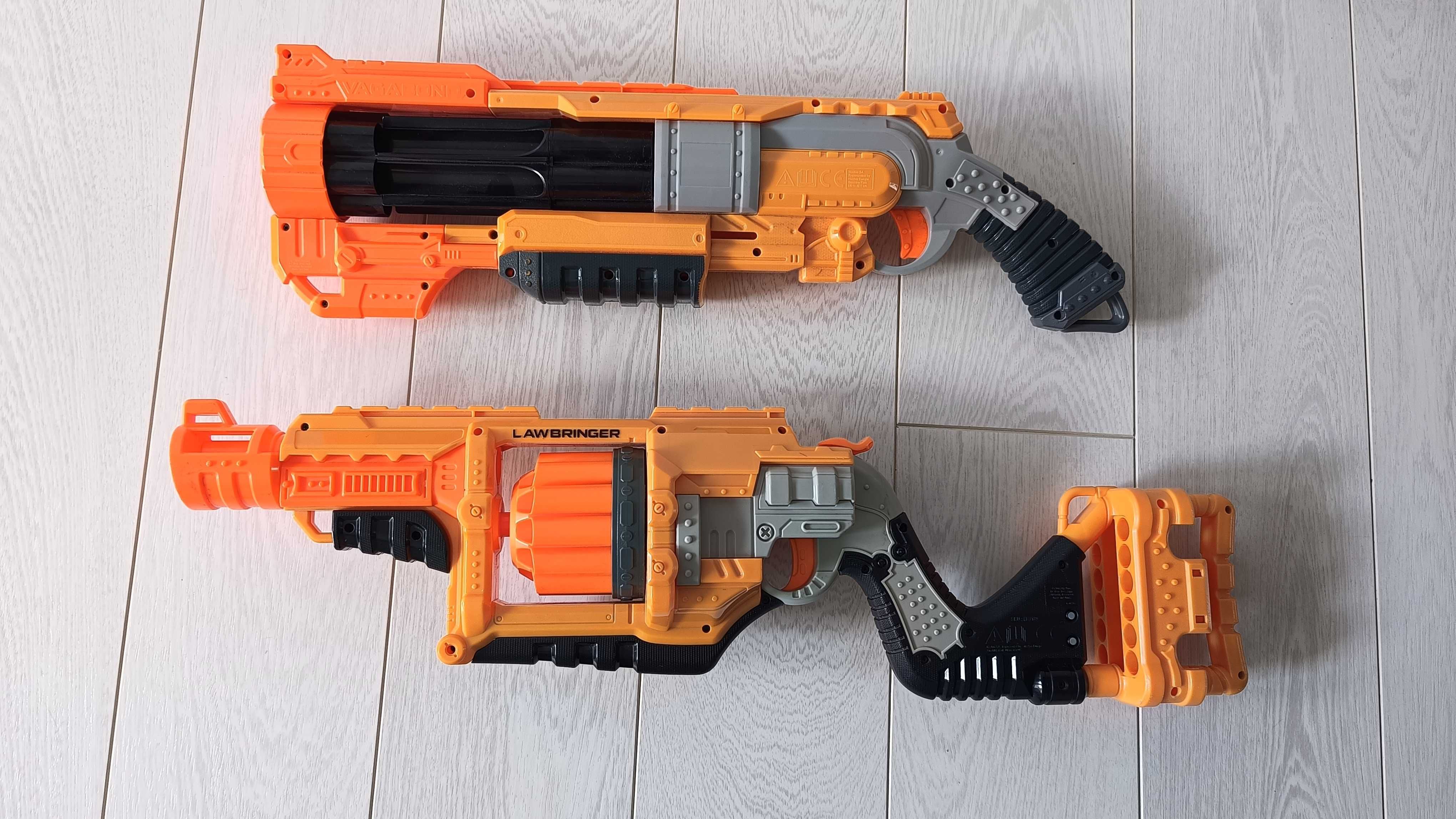 Wielki zestaw Nerf, karabiny, pistolet, strzelba, hełm