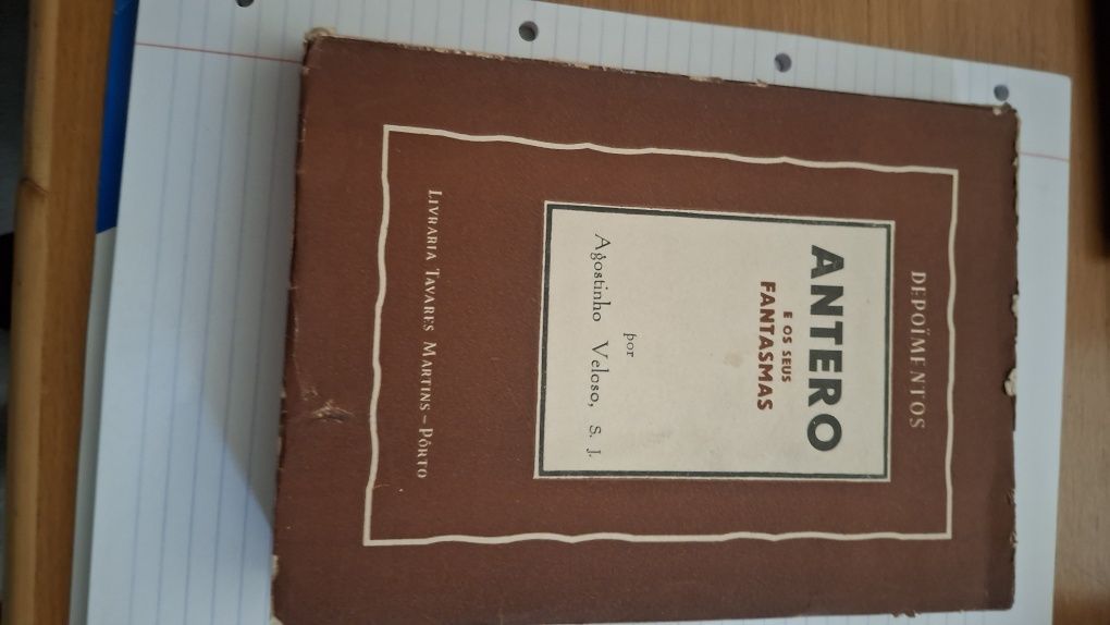 Antero Quental e seus fantasmas depoimentos Agostinho veloso.