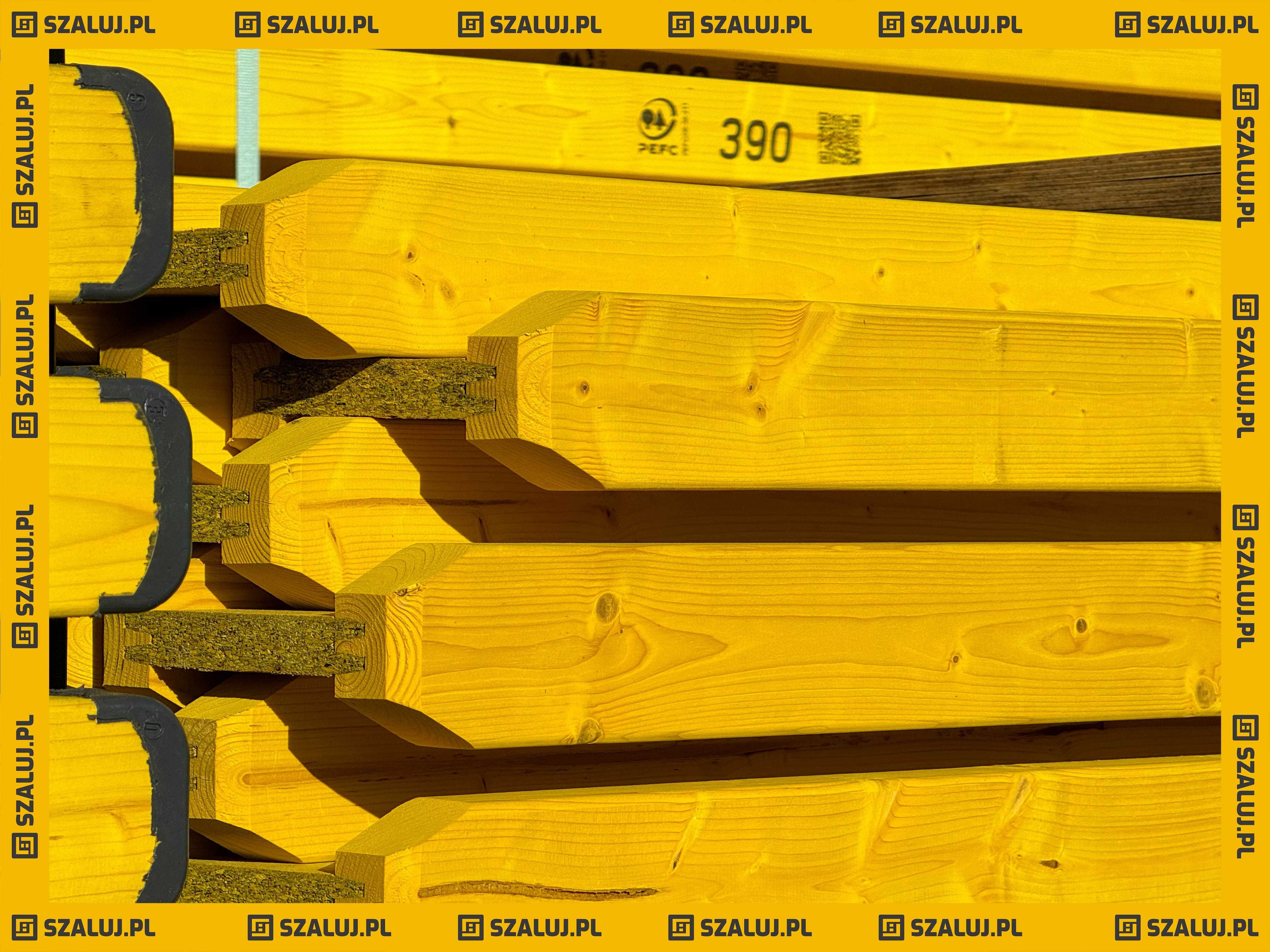 Drewniany dźwigar doka legar szalunkowy stropowy BT20 ECO