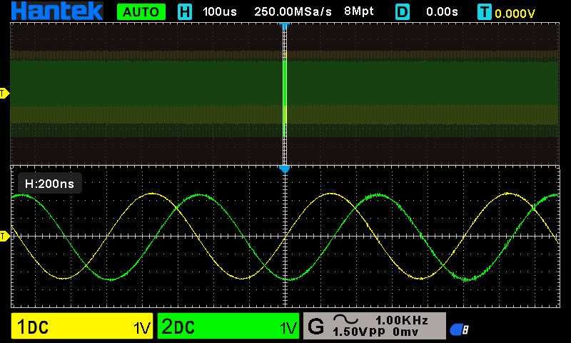 Осциллограф Hantek DSO-2C10 100 MHz 1GS\s (25GS\s) Новый!