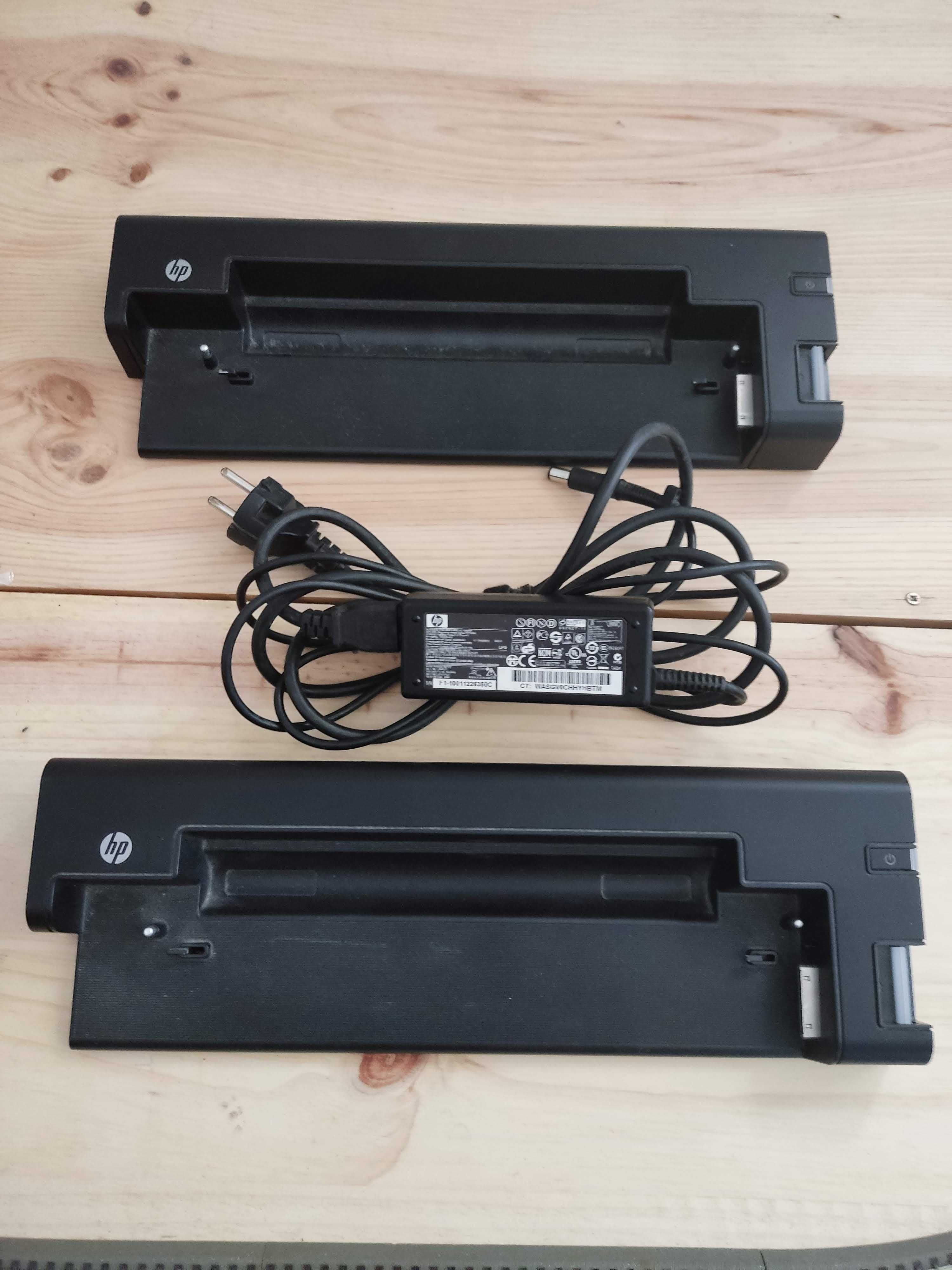 Docking station para portátil HP2570p e HP2560p e fonte de alimentação