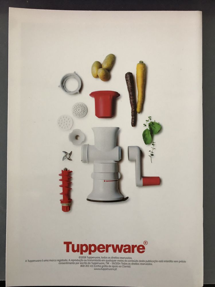 Livros de receitas Tupperware