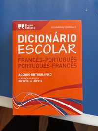 Dicionario Escolar Frances-Portugues e Portugues-Frances