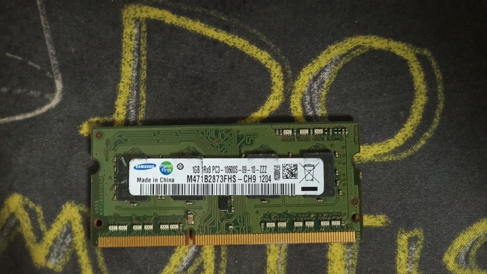Ram 1GB DDR-3 1066 MHz