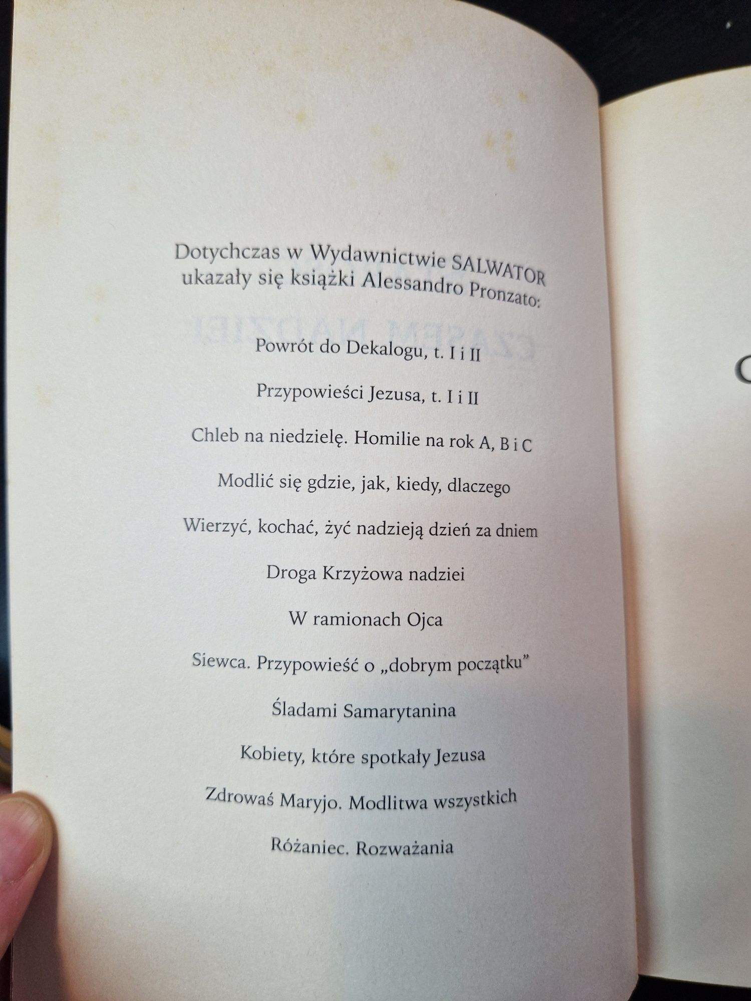 Starość czasem nadziei Alessandro Pronzato
