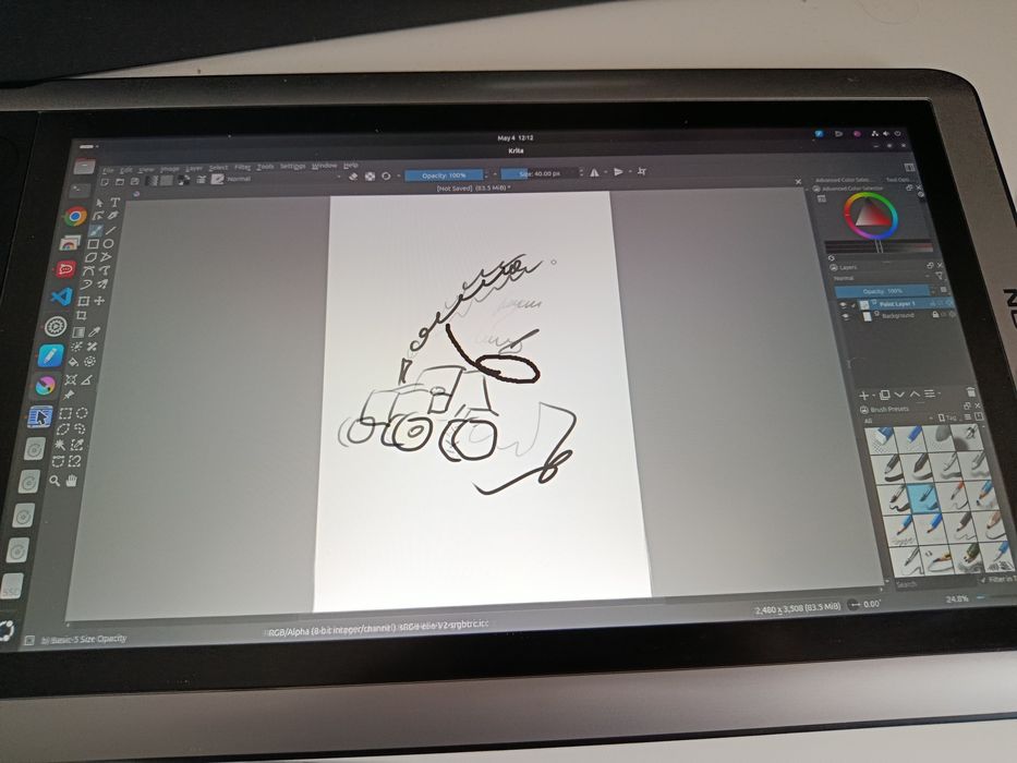 Tablet graficzny Huion Kamvas 16