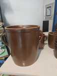 Bochnia ceramiczny gliniany garnek gar 7 L do kiszenia kapusty ogórków