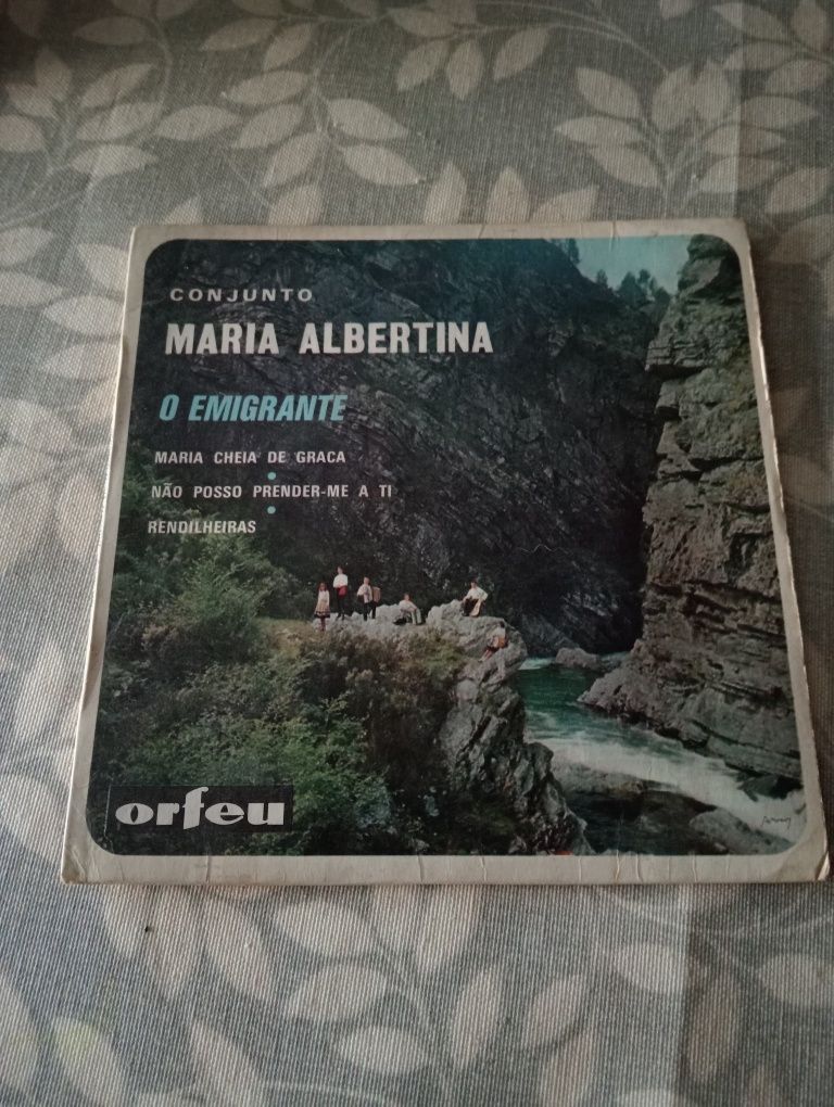 Vinil Conjunto Maria Albertina "o emigrante"