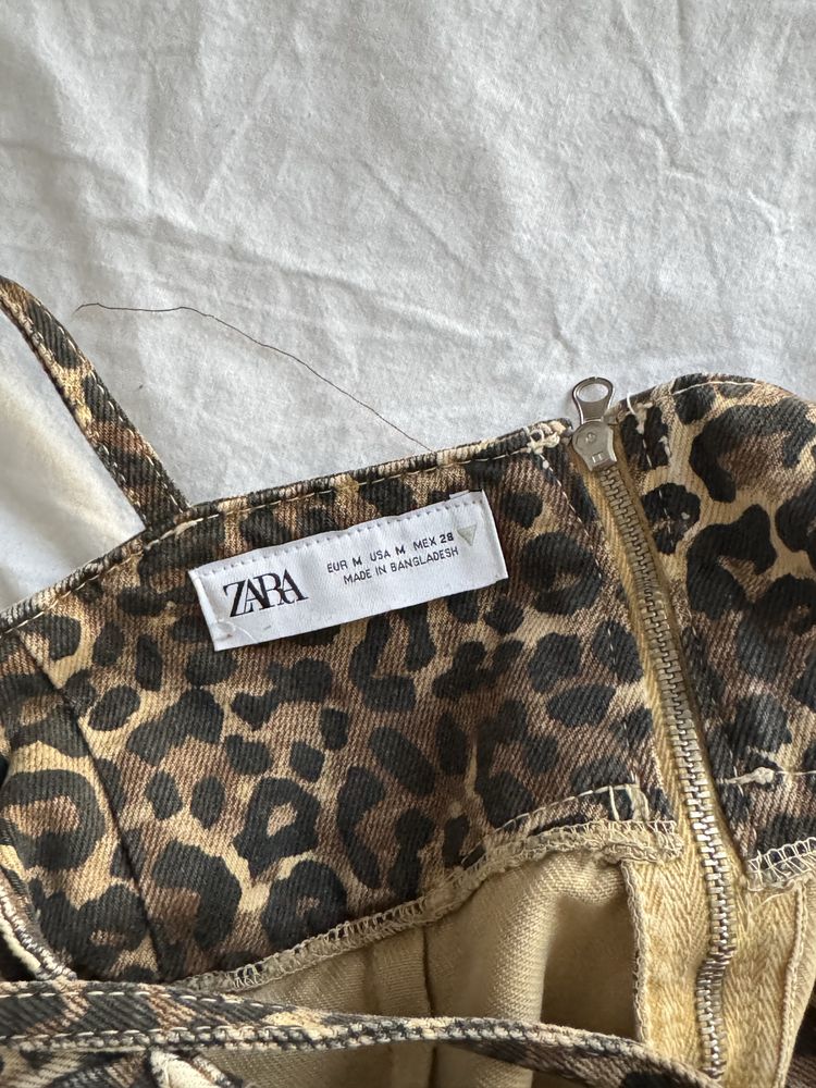 Zara сукня леопардова -500 грн