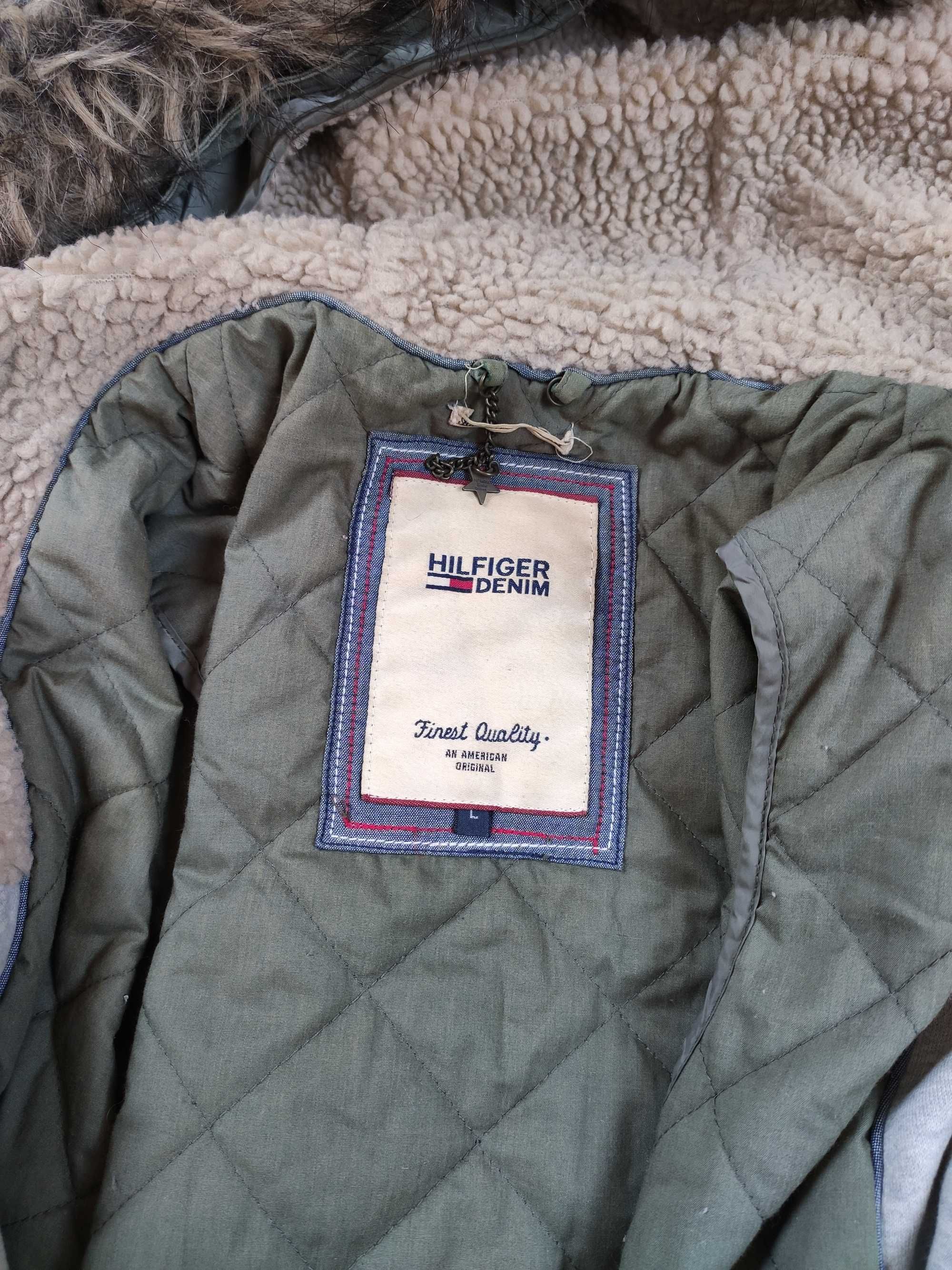 Kurtka zimowa Tommy Hilfiger parka damska r. L