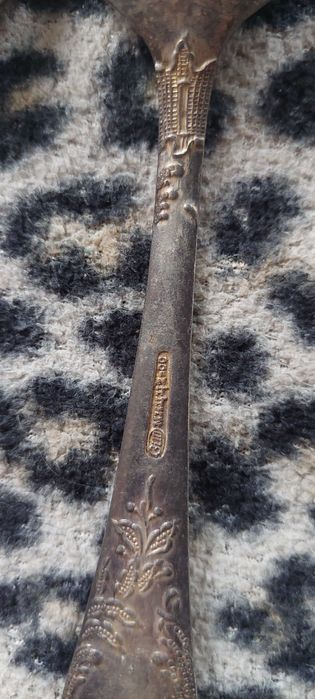 Мельхиор СССР ложки вилки набор 5 ложек и 2 вилки