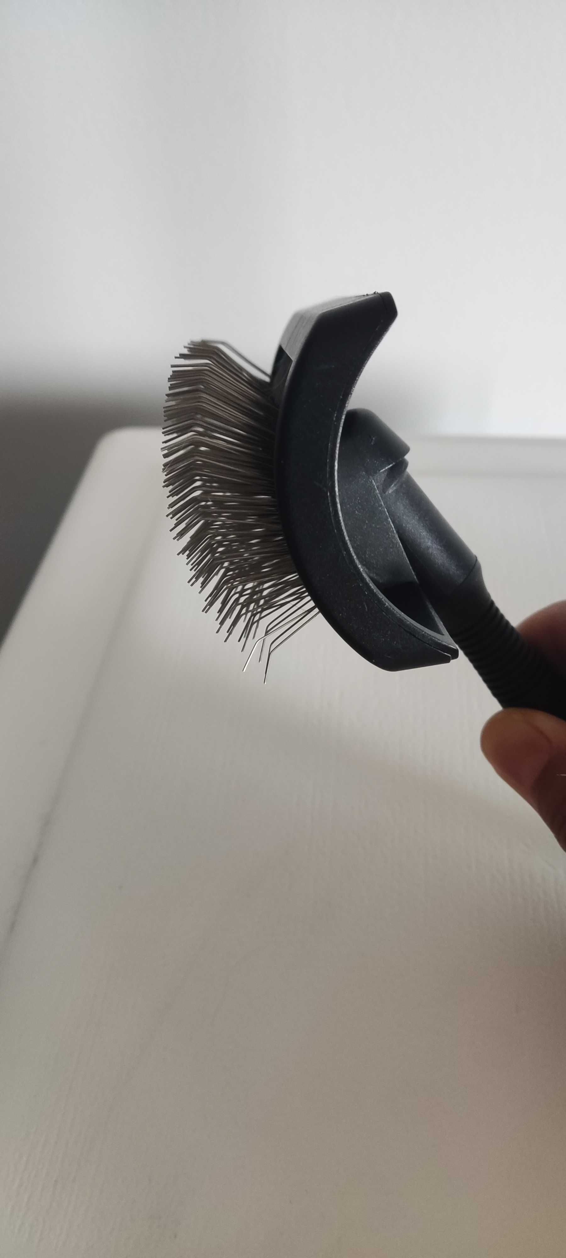Rasqueadeira Média Curva de Pinos Longos