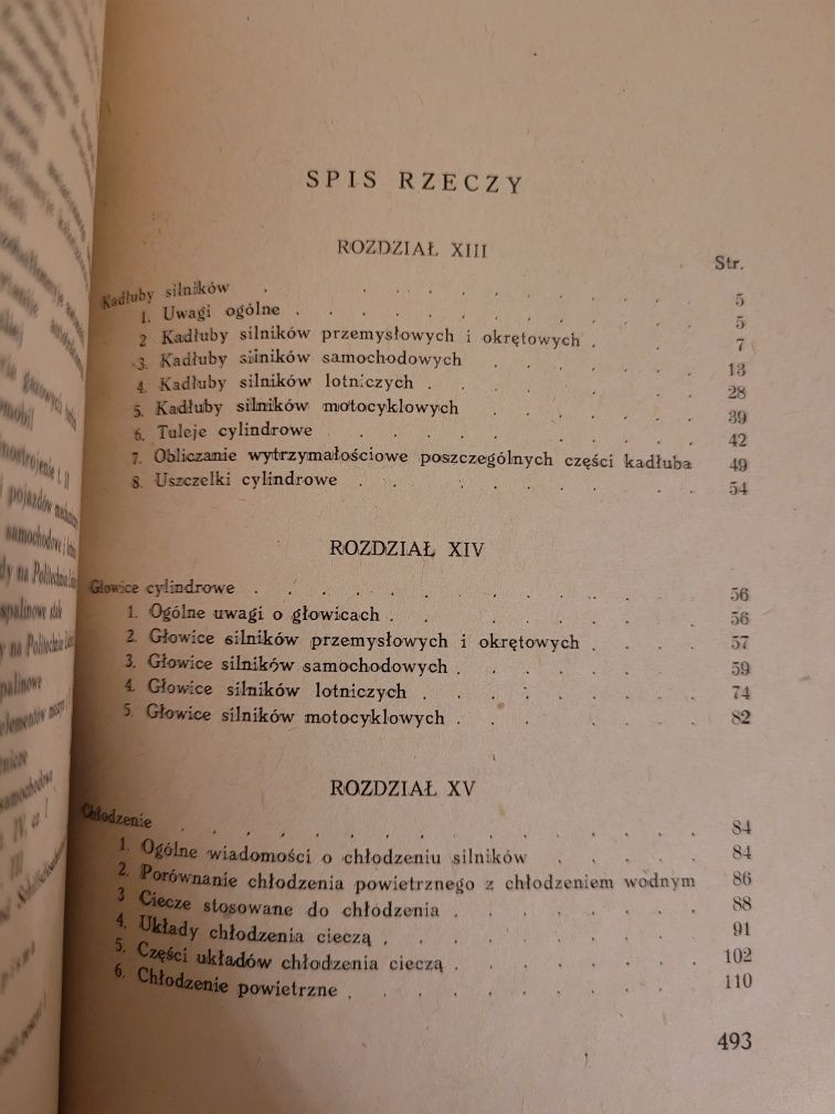 Kazimierz Niewiarowski Silniki spalinowe cz. 1 i 2.