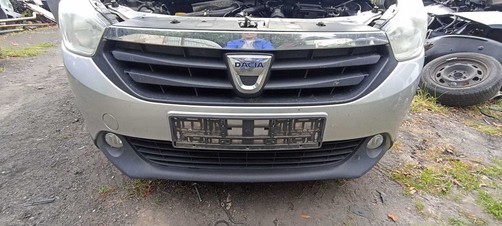 zderzak przód przedni dacia  lodgy 1.2 tce lak teknh