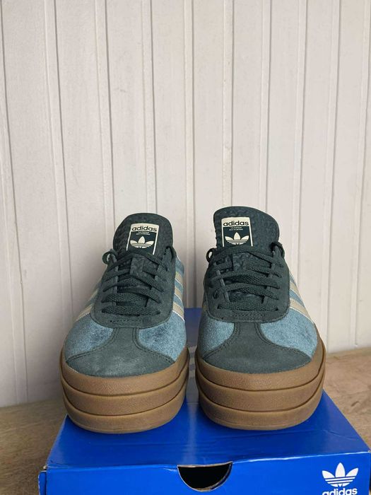 Używane buty damskie adidas gazelle bold org zielone 38 2/3