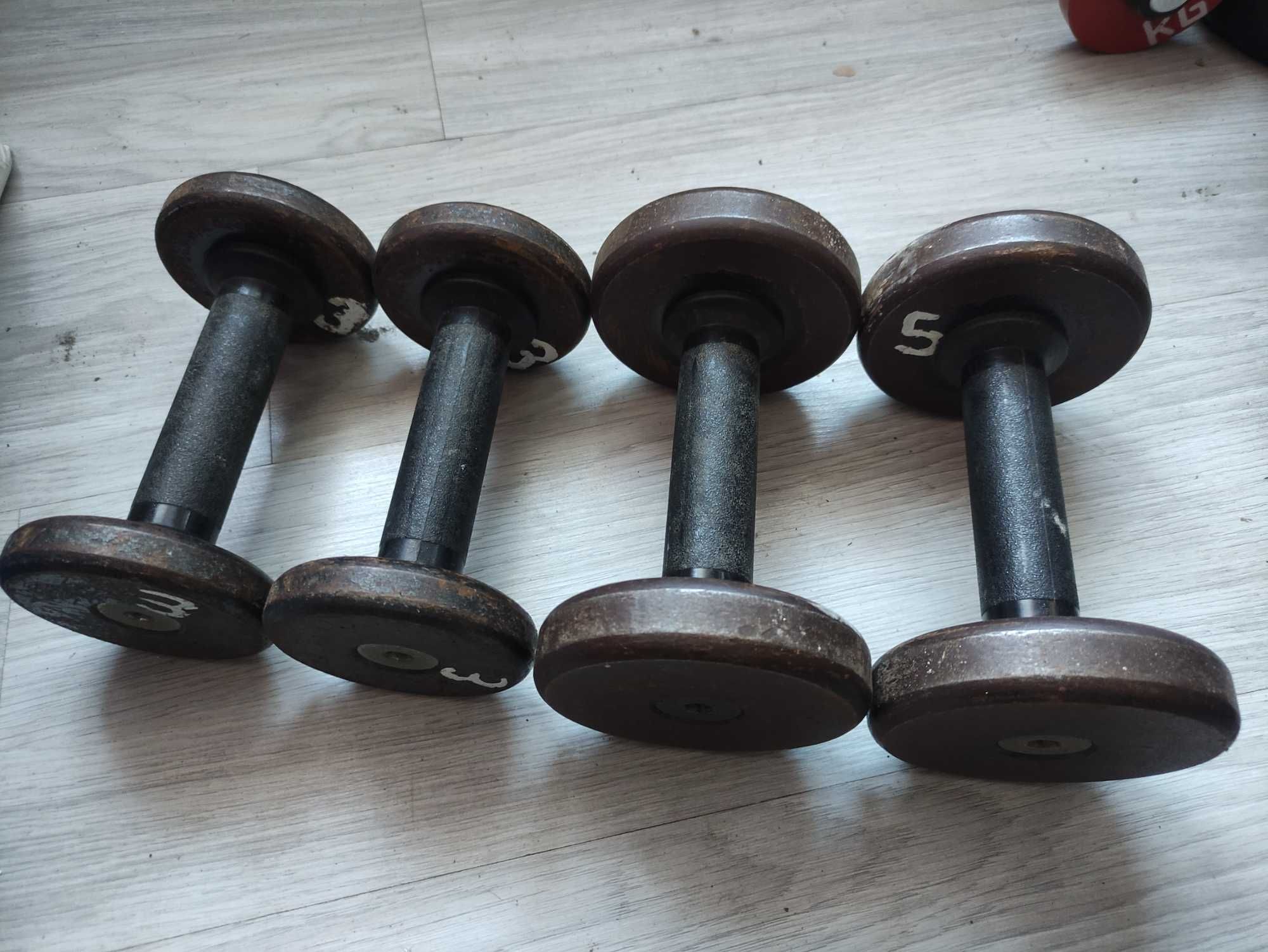 Hantle hantelki OLYMP OLIMP 2x3kg 2x5kg zestaw