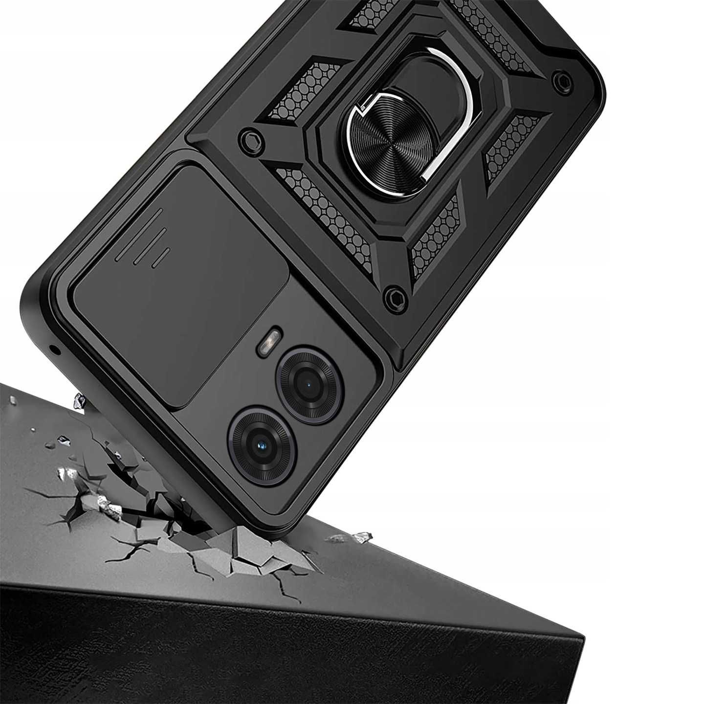 Etui Pancerne do Motorola Moto G04 + Szkło Hartowane