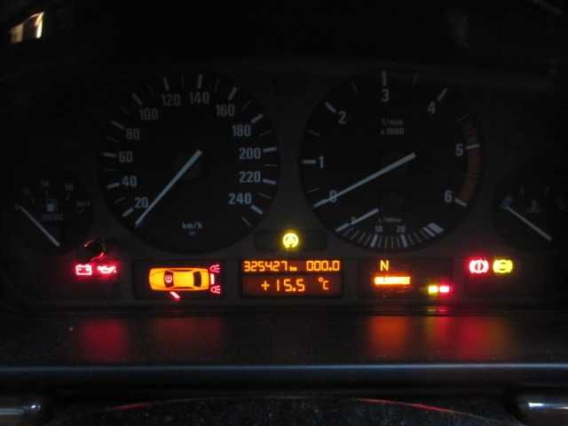 Quadrante, visor, mostrador  Kms Bmw E39 530d - 525d