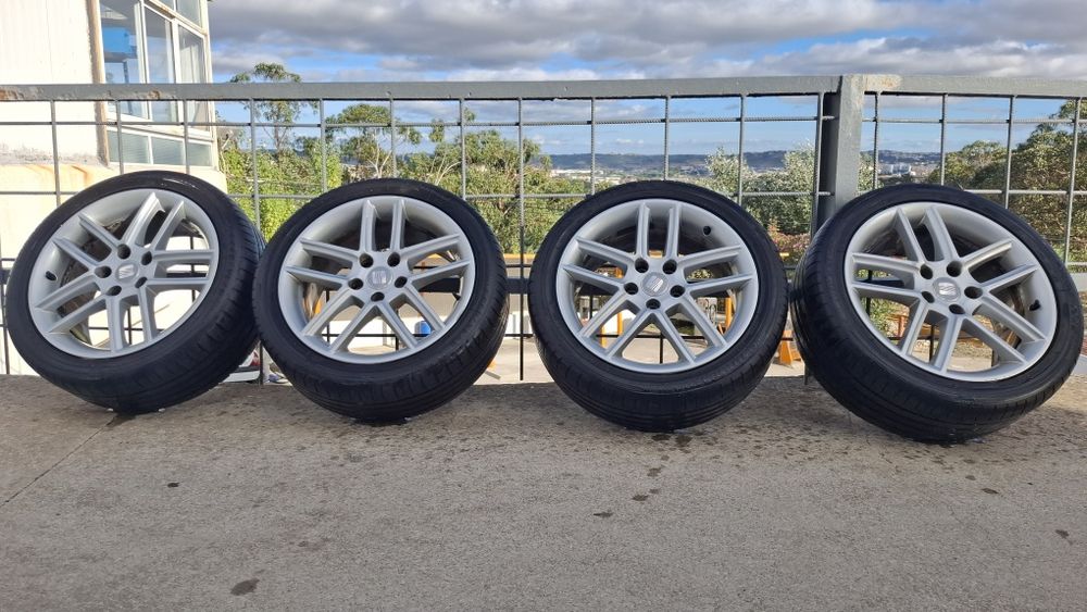Jantes c/pneus 5x112 R17