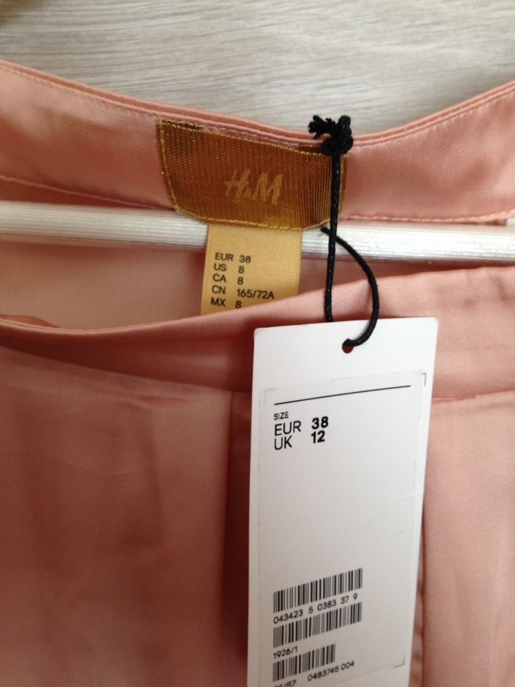 Nowe, szerokie, eleganckie spodnie H&M