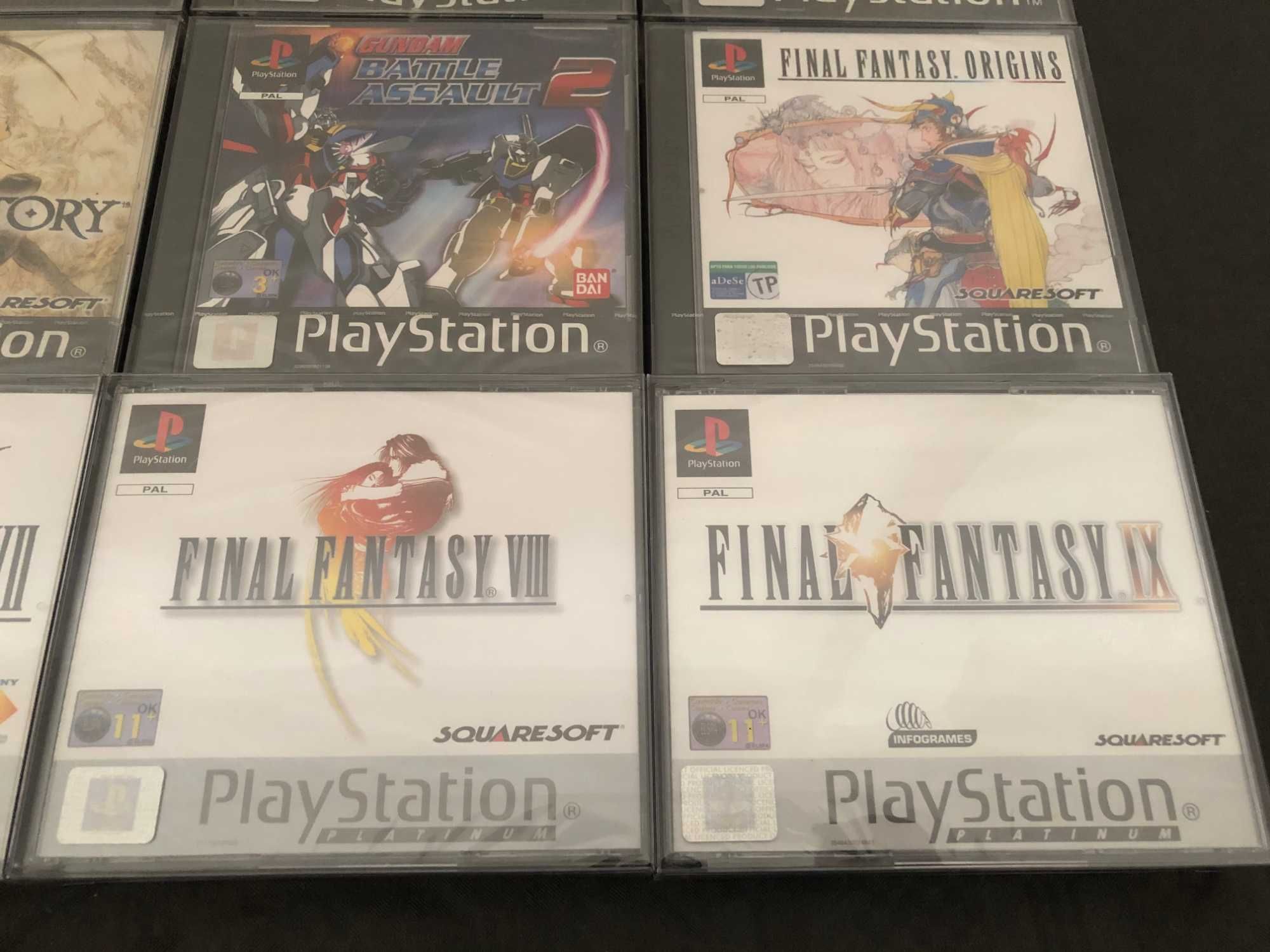 Jogos NOVO / SELADO PS1 PSX Playstation Final Fantasy 7 8 9 IX Origins