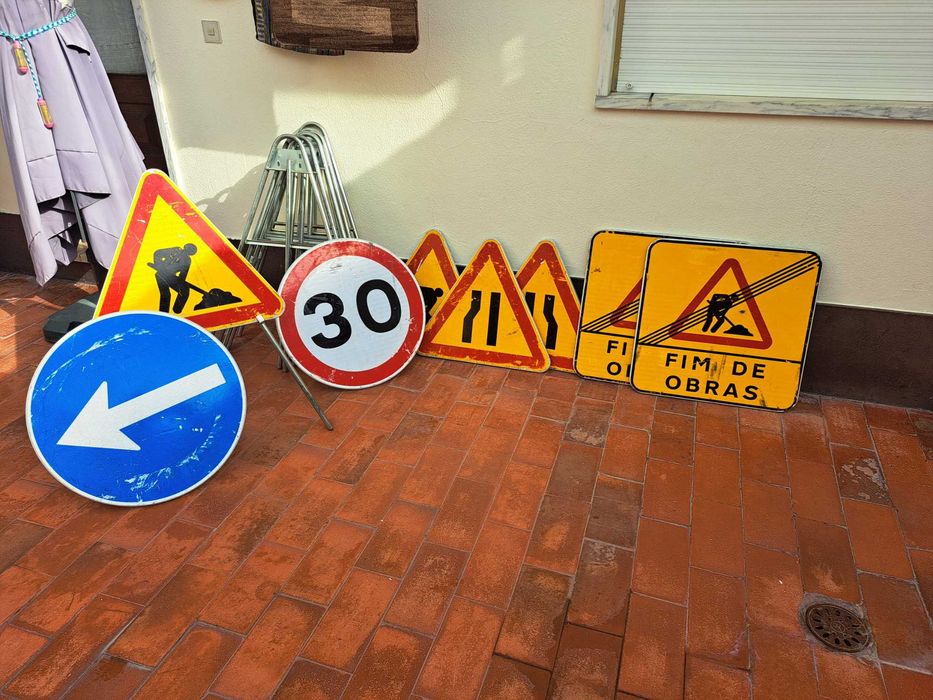 sinais trânsito usados