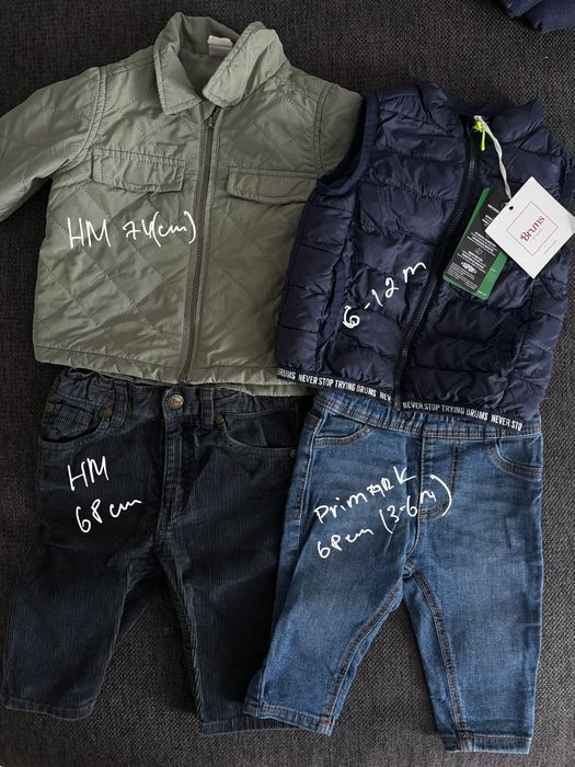 Продам пакет вещей на мальчика 5—12 месяцев
