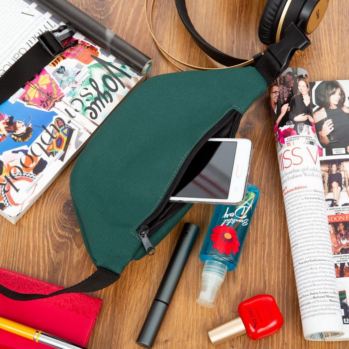 NERKA saszetka biodrówka solidna polska N001 c.zielona