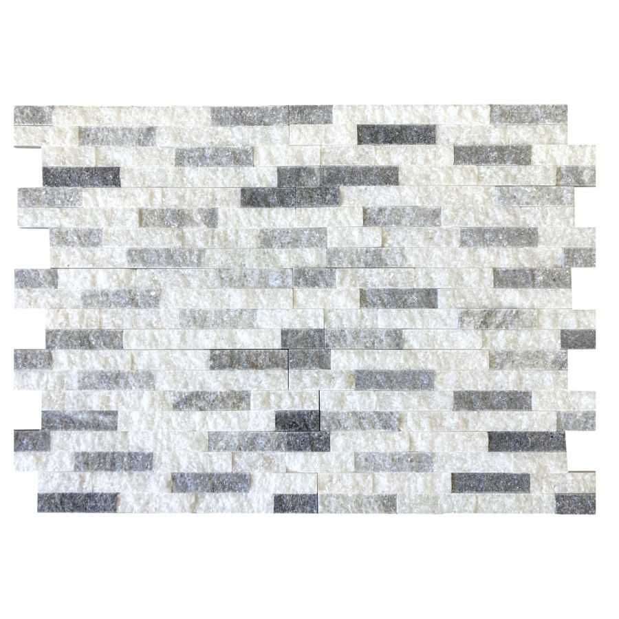 Panel Ścienny Marmur Stackstone Cloudy Grey 10x36 cm PROMOCJA !