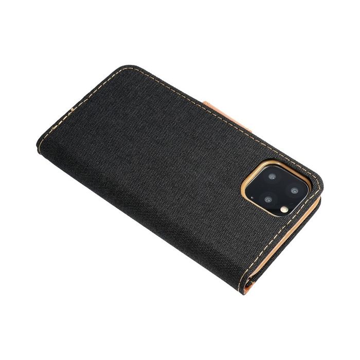 Etui Canvas Book do Samsung Galaxy S23 FE Black / Brown