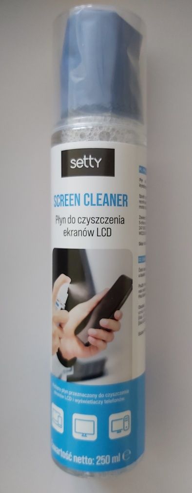 Płyn do czyszczenia ekranów setty 250 ml