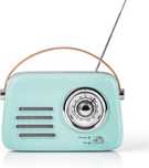 Przenośne radio w stylu retro