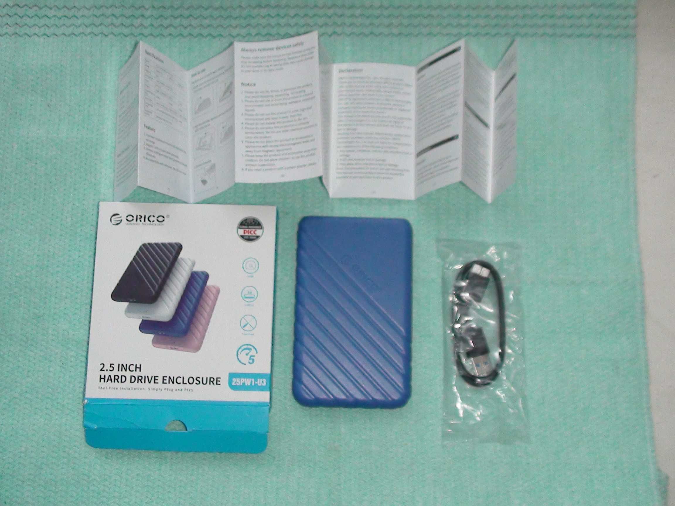 Корпус карман жесткого диска 2,5" HDD SSD Uthai Orico USB 3.0 КАЧЕСТВО