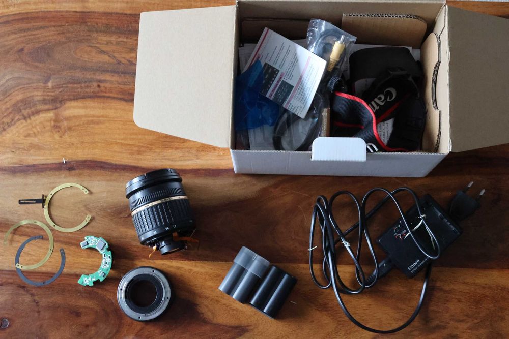 3x Canon 5d Mk2 50D 600D + Tamron 17-50