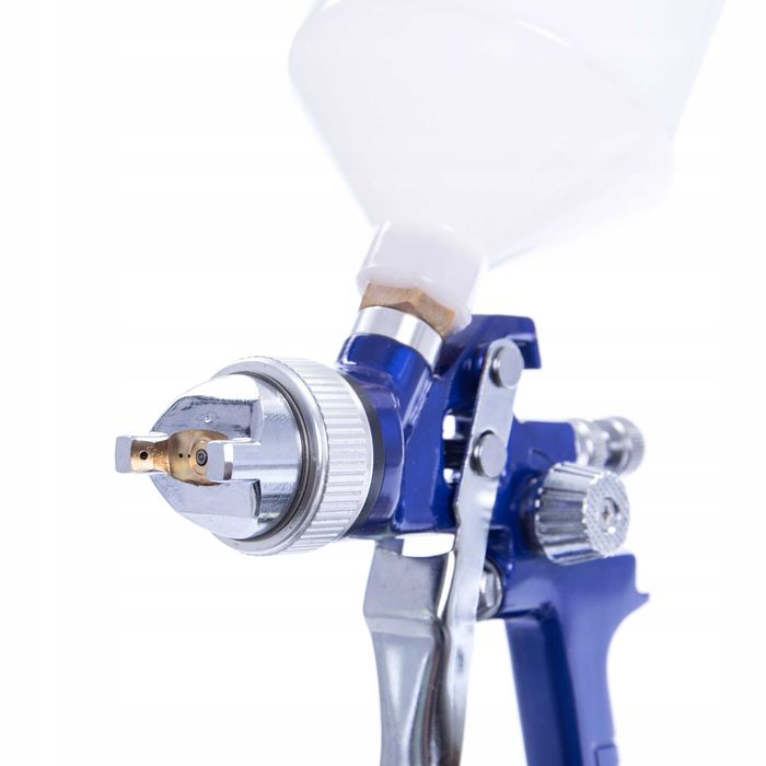 Pistolet lakierniczy AUARITA H-827 2.5 mm HP F600-SPEED, niebieski