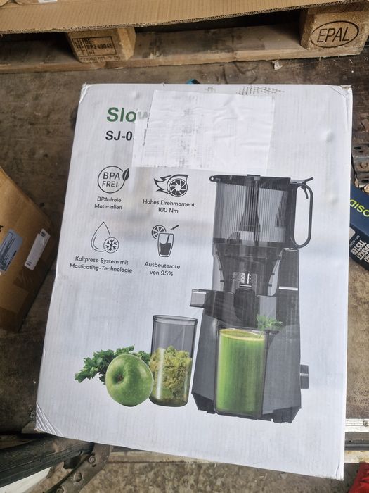 Nowa Wyciskarka wolnoobrotowa do soków SJ-01
