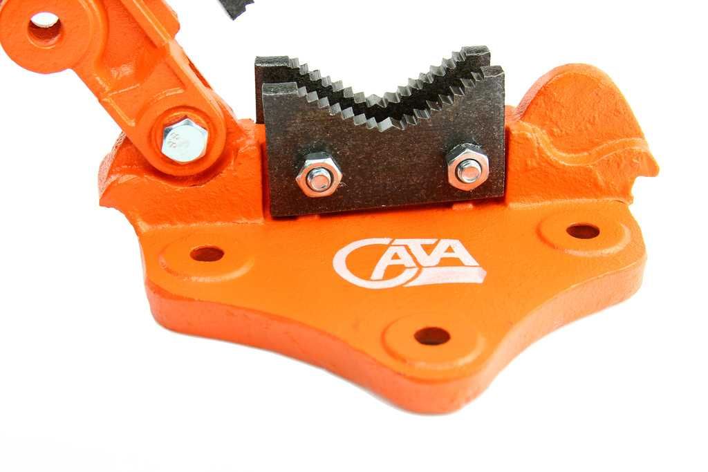 KRAFT&DELE Imadło Do Rur Hydrauliczne Śrubowe Żeliwne 2'' M36125C