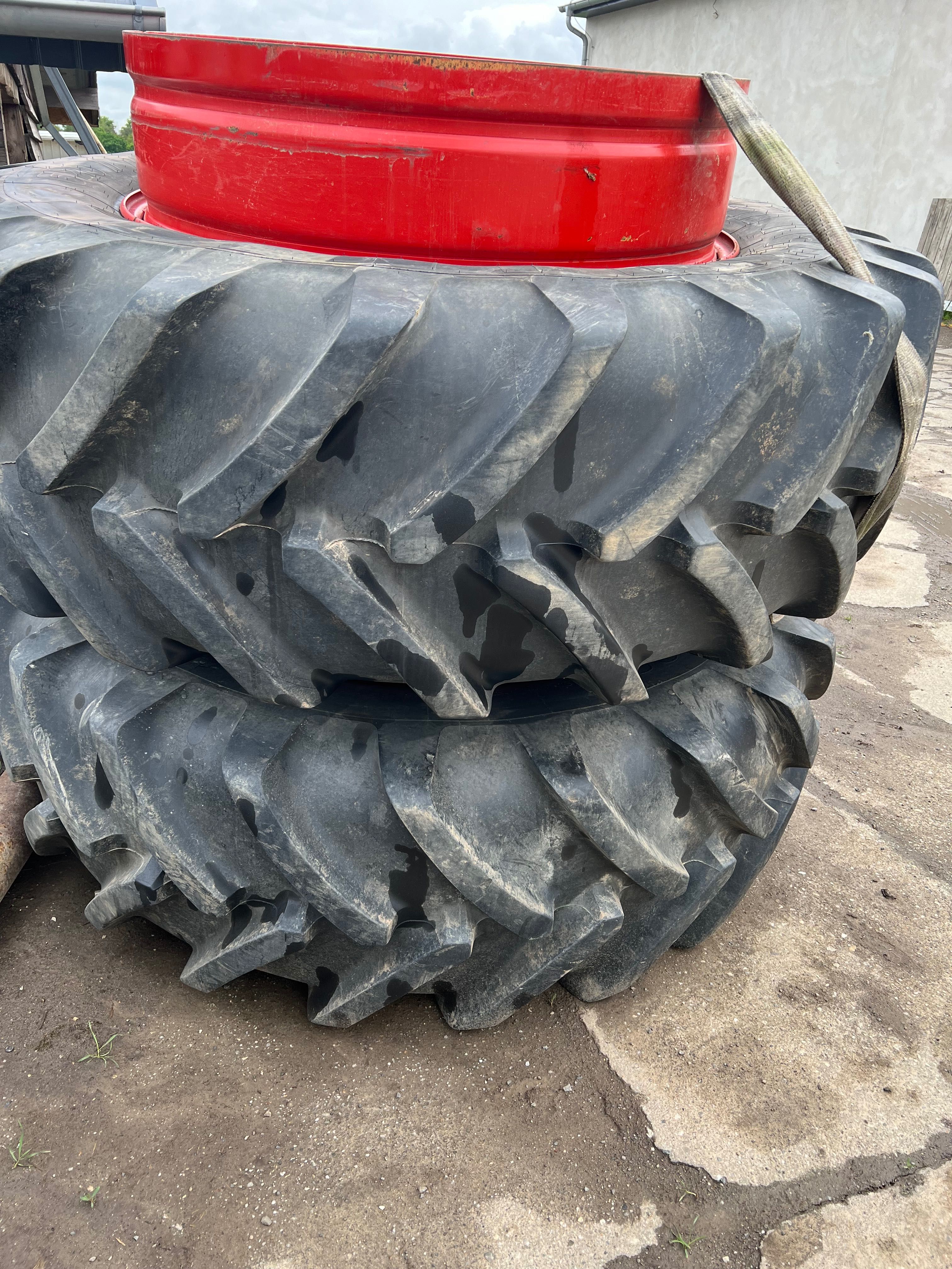 Koła Fendt 600 65r34, 620 70r46, Bliźniaki komplet    Deutz, Case,