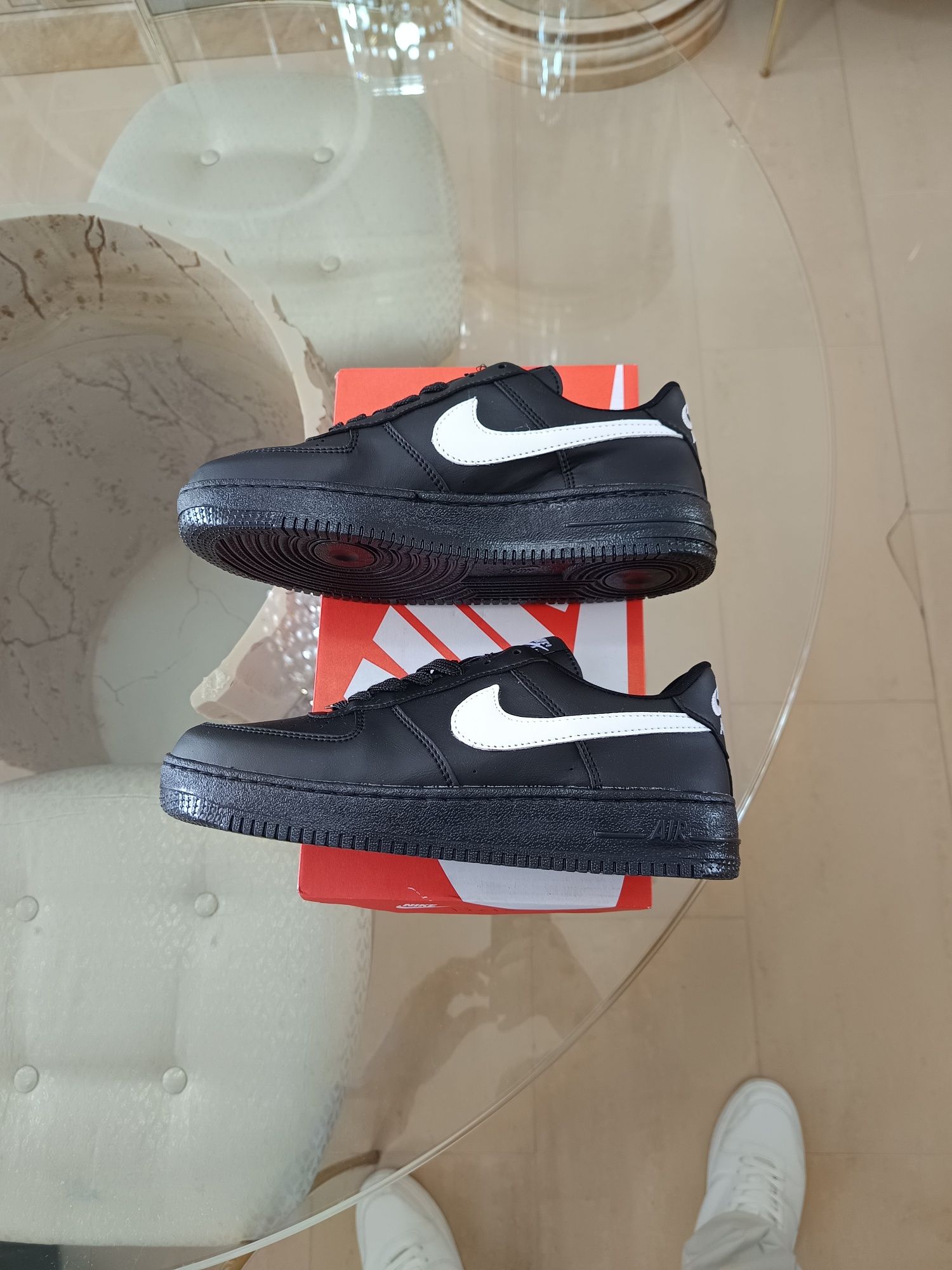Tenis Nike airforce pretos
