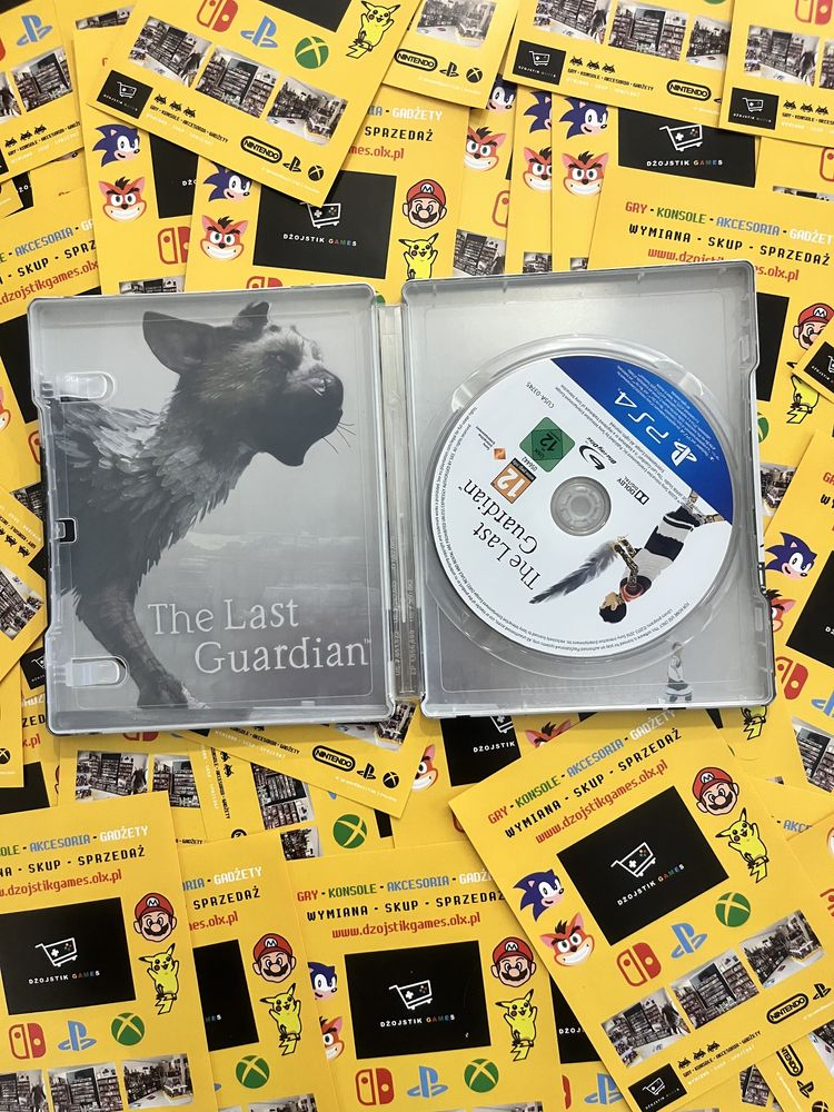 The Last Guardian PS4 Edcja Steelbook