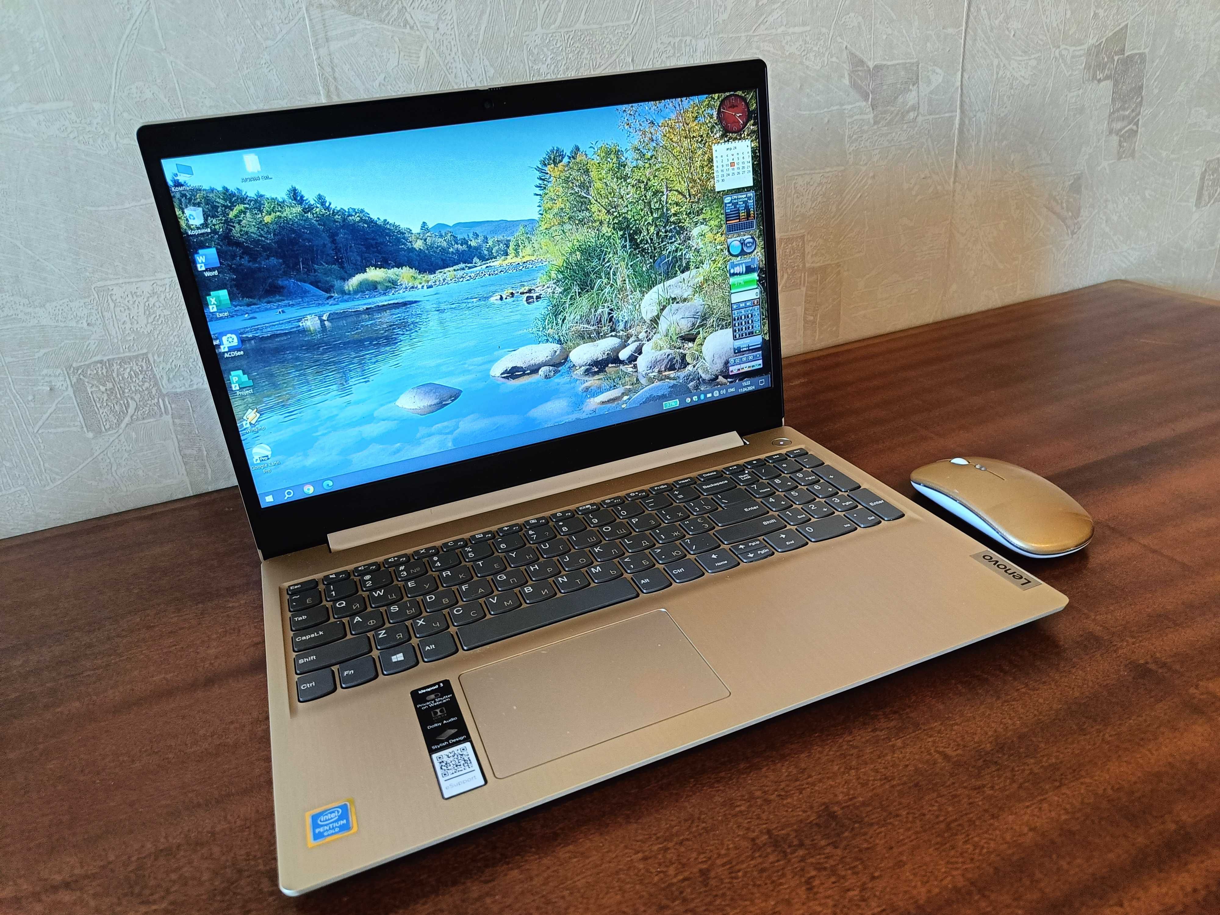 Ноутбук 15,6 Lenovo ideapad FullHD Ips новий в упаковці