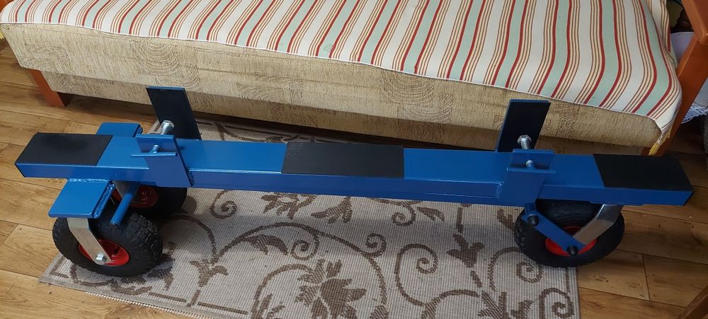 Wózek do transportu płyt granitowych hulajnoga na cmentarz transport