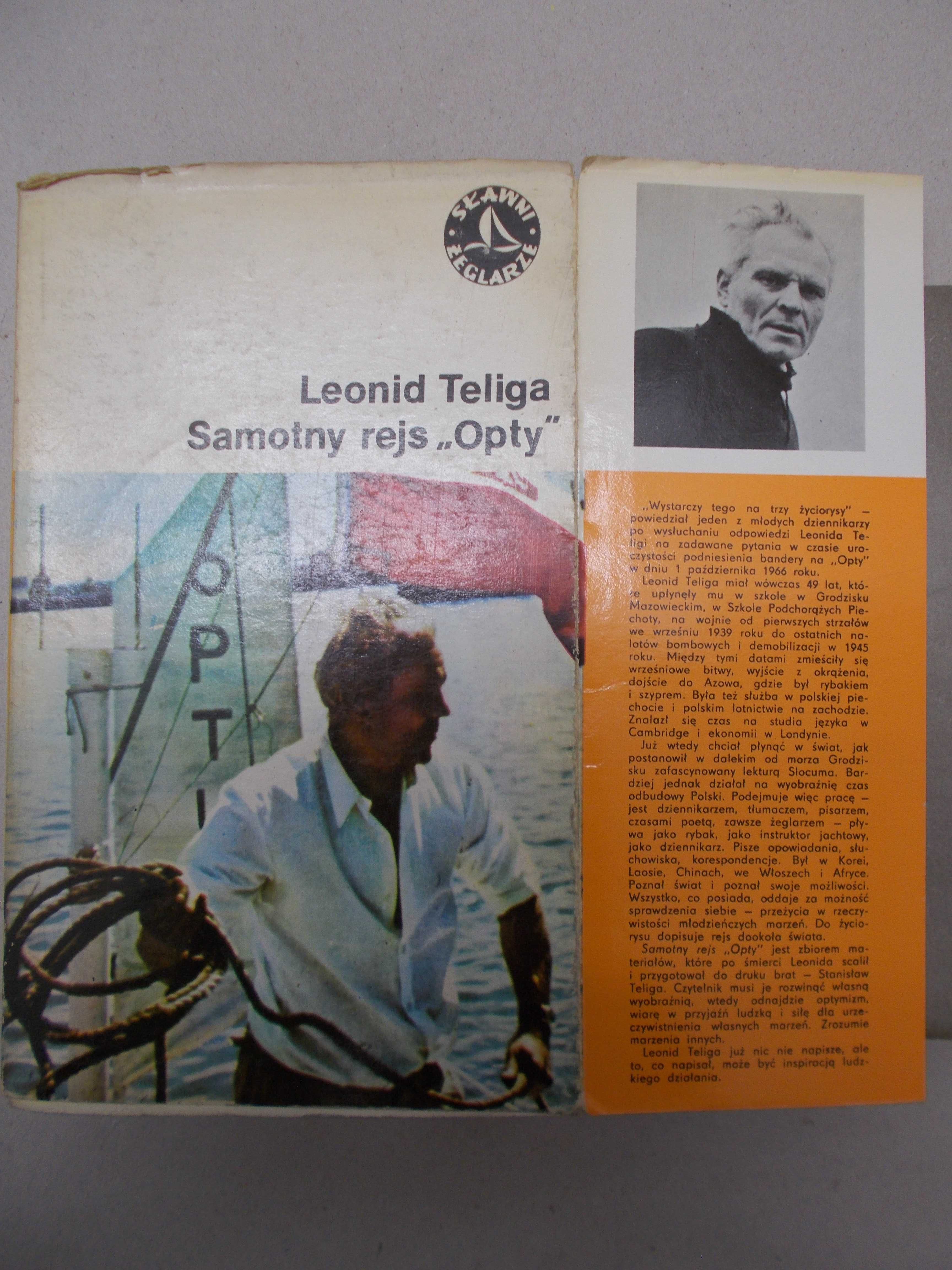 Leonid Teliga - Samotny rejs Opty - żeglarstwo polskie