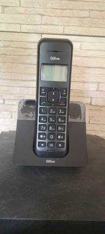 Telefon stacjonarny, bezprzewodowy Qlive