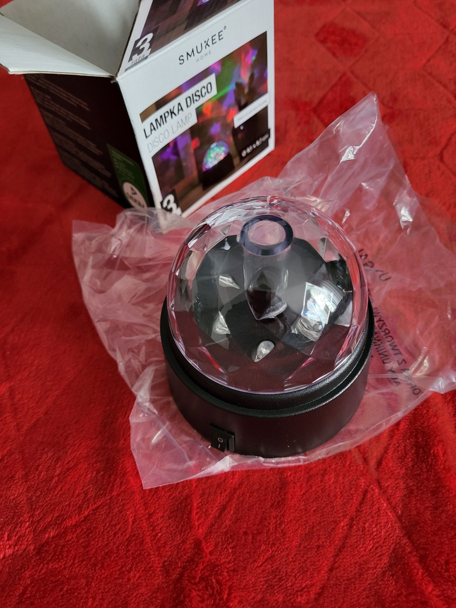 Lampka disco Smukee