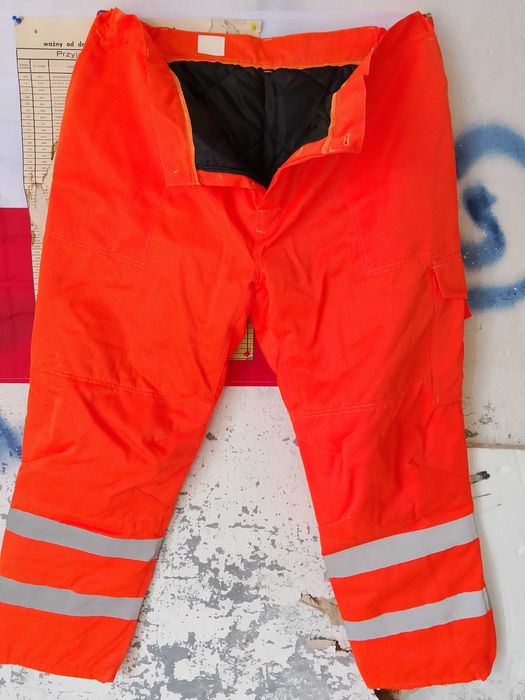 Spodnie meskie ocieplane