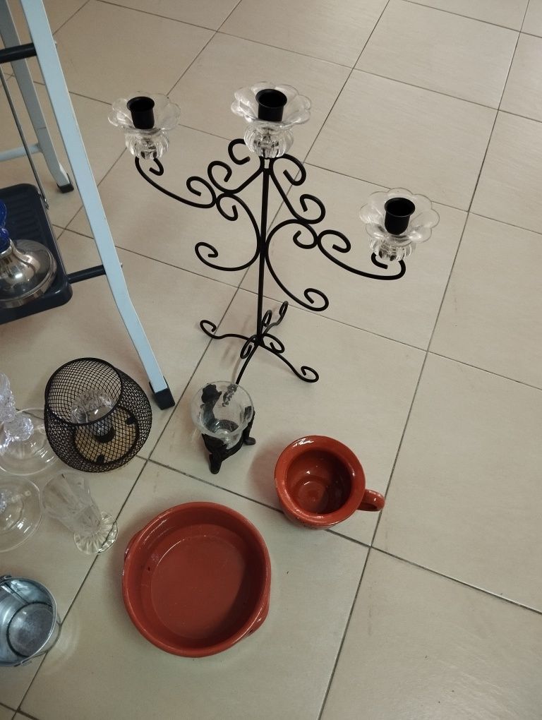 Diversas peças ornamentais