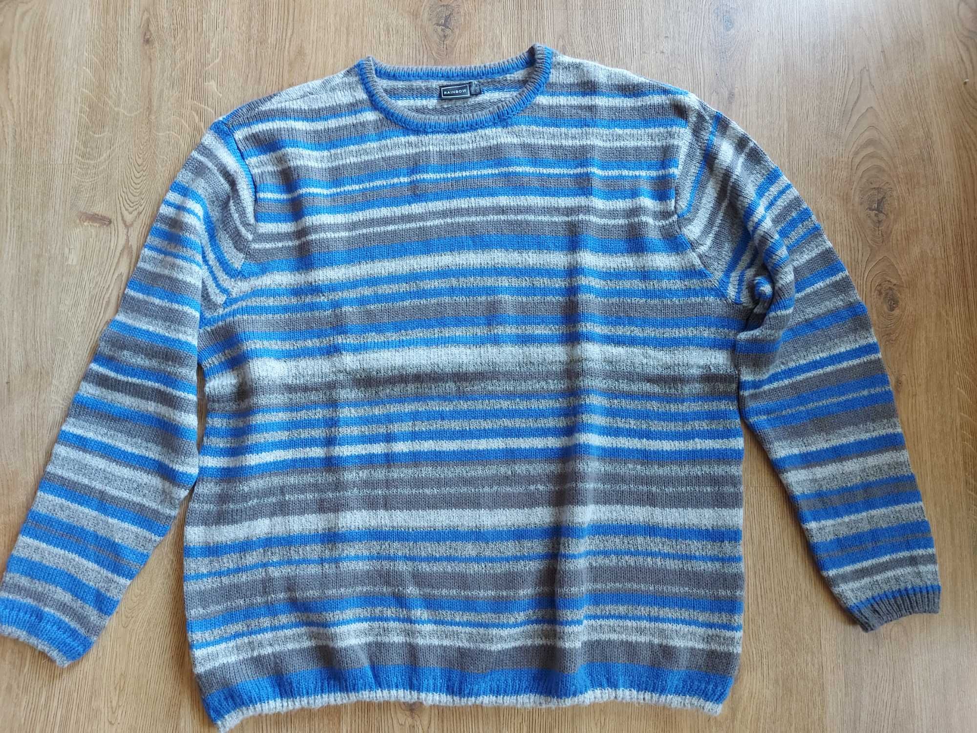 Sweter Rainbow . Duży 4xl