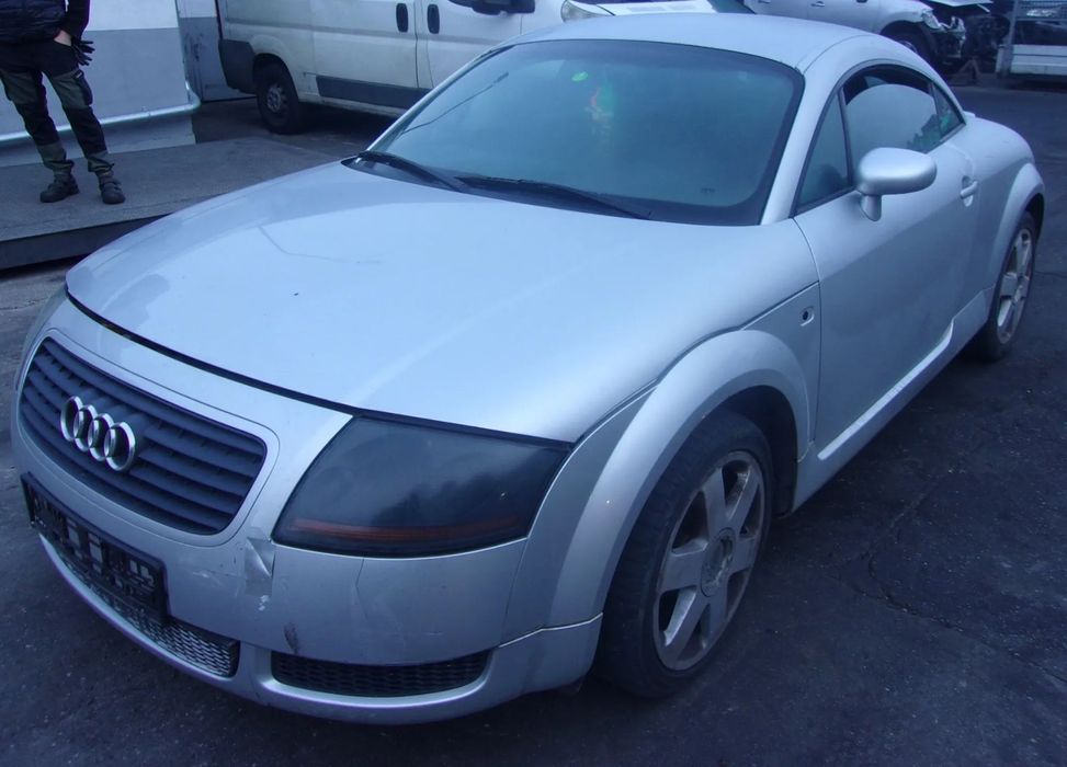 DRZWI LEWE AUDI TT 8N SREBRNE KOMPLETNE